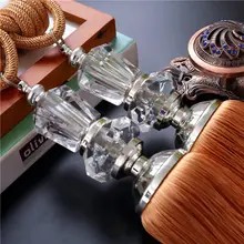 2 шт. Европейский высококачественный имитация кристалла занавес, Висящий Шар кисточкой подвесной шнур с шариком занавес аксессуары кольцо