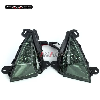 

For KAWASAKI ZX-14R ZX14R 2006-2012 07 08 09 10 11 Motorcycle Accessories Front LED Turn Signal Indicator Lights Blinker