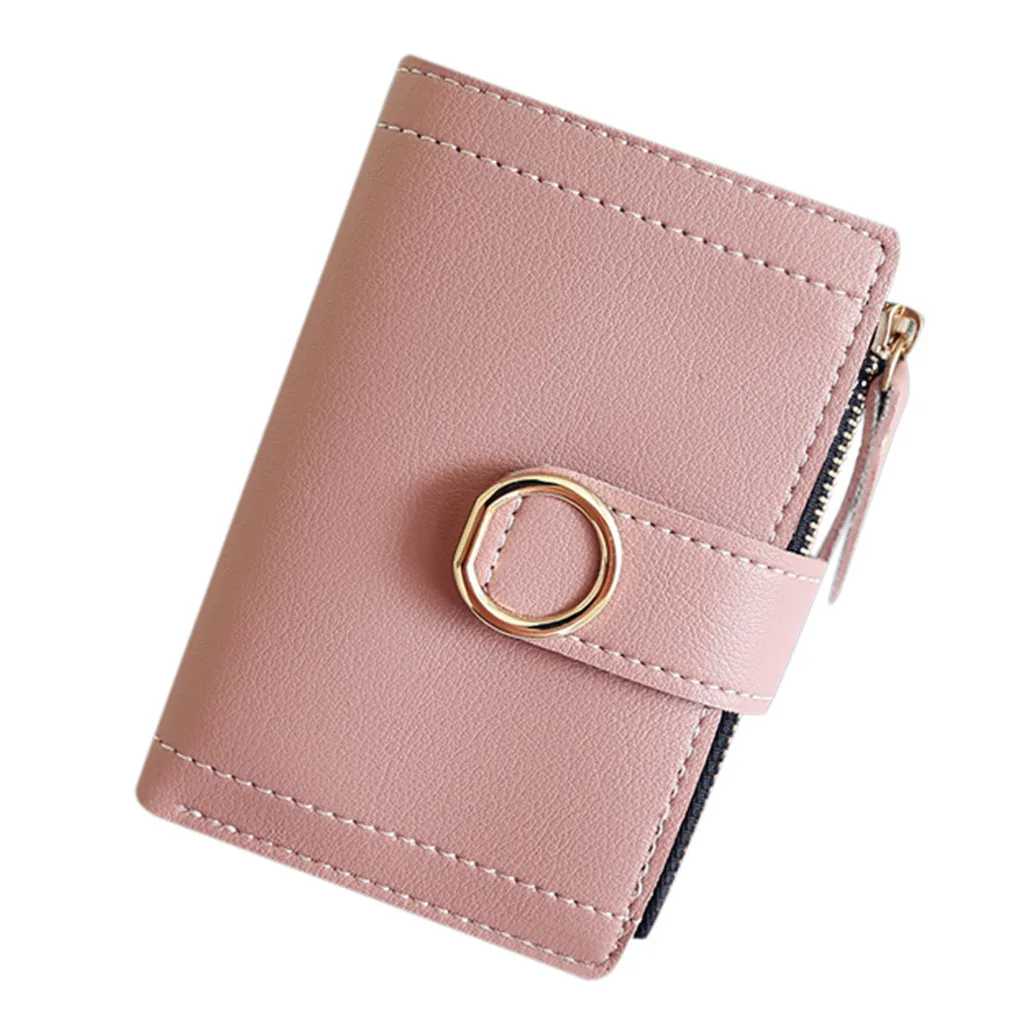 

Short Wallet Women New Hasp Design Short Simple Brief Fashion Female Wallet Purse Bill Money Photo Slots Cards Holders#p9