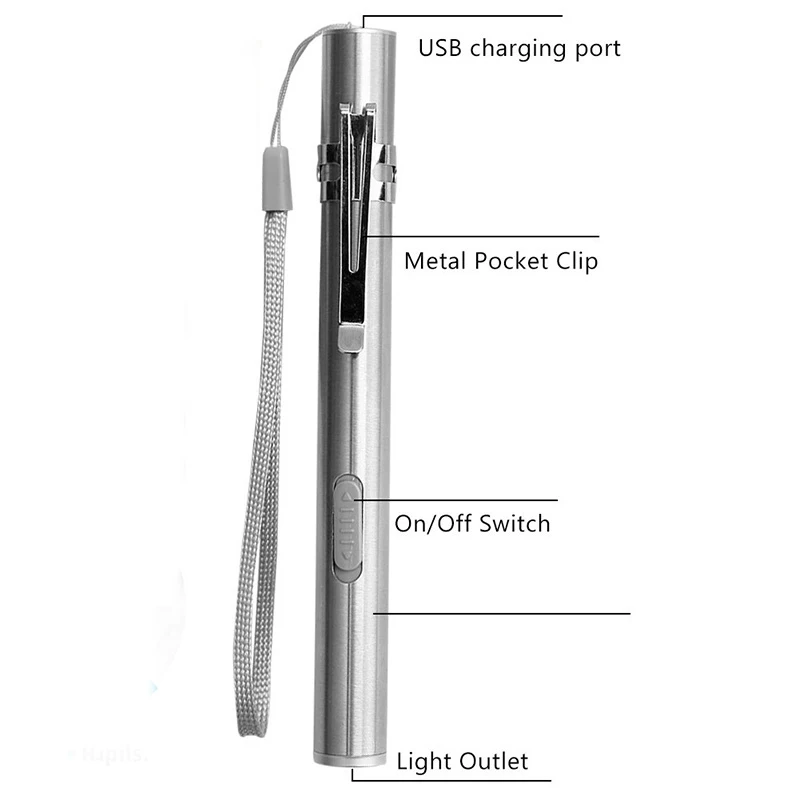 USB Rechargeable Flashlight (6)