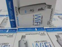 Unlocked Alcatel W800 W800O 100Mbps 4G LTE and 3G USB 10 WiFi Wireless Modem Dongle For Car Charger PK E8278 E8372