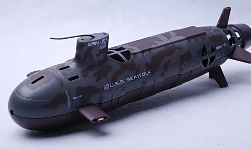 Лидер продаж года всенаправленная дистанционное управление Seawolf Обновление версии rc мини подводная лодка 6-канальный 35 см RC ядерной энергетики подводная лодка детские игрушки