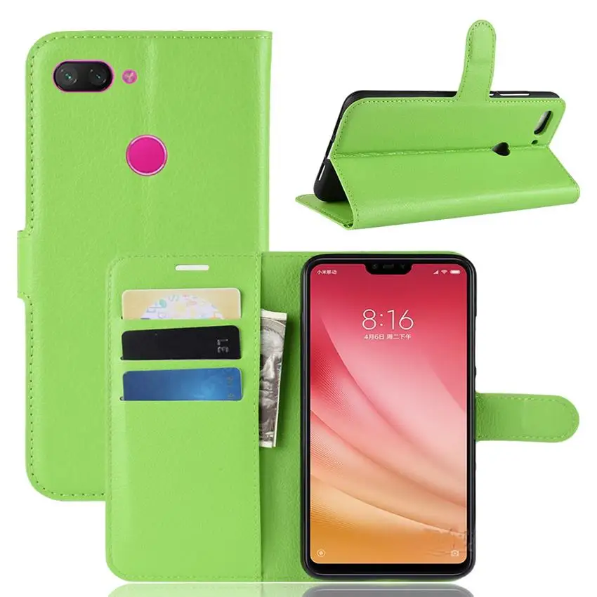 For Xiaomi Mi 8 SE Case Luxury Flip Leather Wallet Book Stand Cover Case for Xiaomi Mi 8 Lite Mi8 Phone Case with Card Slots xiaomi leather case hard