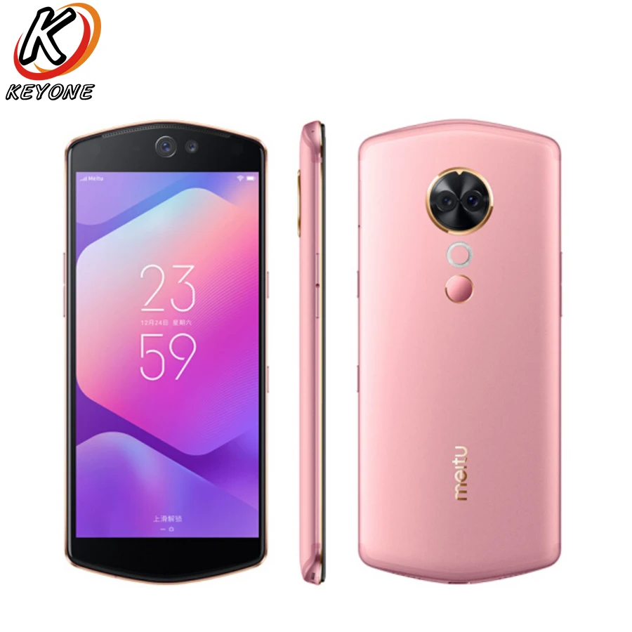 New Meitu T9 LTE Mobile Phone 6.01 inch 6GB RAM 128GB ROM Snapdragon 660 Octa Core Android 8.1 Dual Front/Rear Camera Smartphone New Meitu T9 LTE Mobile Phone 6.01 inch 6GB RAM 128GB ROM Snapdragon 660 Octa Core Android 8.1 Dual Front/Rear Camera Smartphone