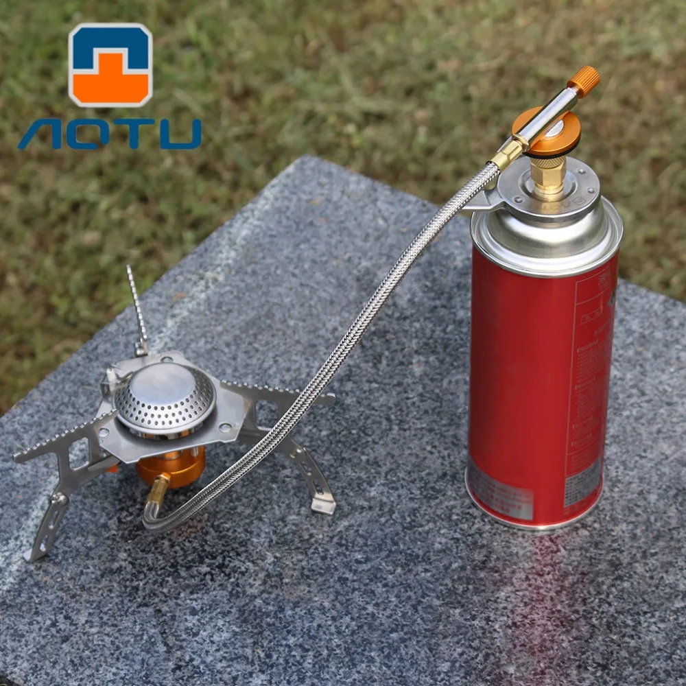 

Outdoor Camping Conversion Head Gas Bottle Adaptor Stove Connector free shipping