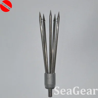

14x3.5cm Spearfishing Fibreglass Pole Spear Tip backup 5 prong spear tip