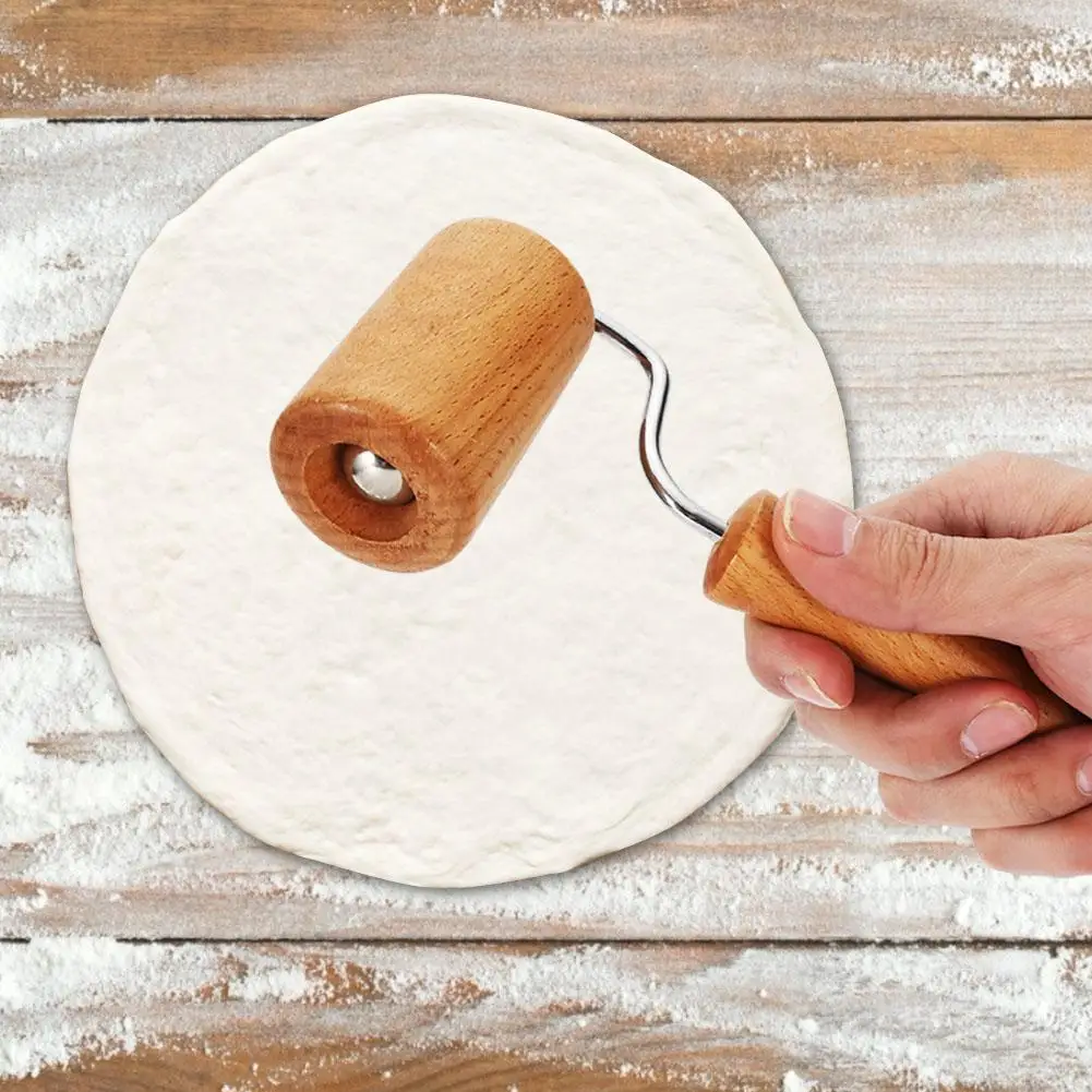 Скалка для теста и пиццы пекарь роликовые деревянные выпечки раздавить орехи крекеры печенье кухонная утварь
