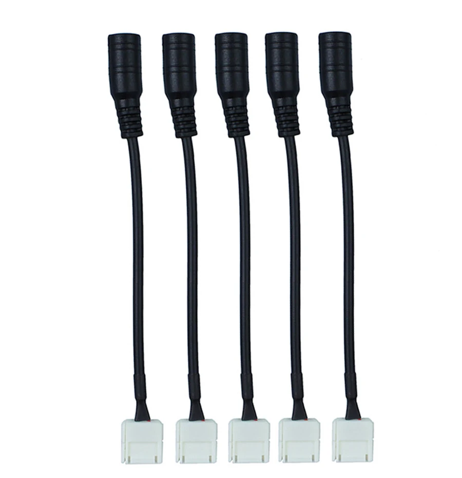 Адаптер кабельного штекера постоянного тока 2 Pin 8 мм 10 шт./лот|8mm connector|connector for