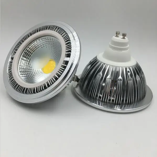 Бесплатная доставка post ar111 GU10 15 Вт cob led Потолочный Точечный светильник 85 265 в 1350lm