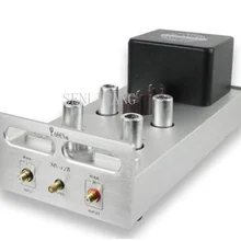 YAQIN MS-12B 12AX7 LP плеер мм RIAA клапан Встроенный вакуумный ламповый Предусилитель 12AX7