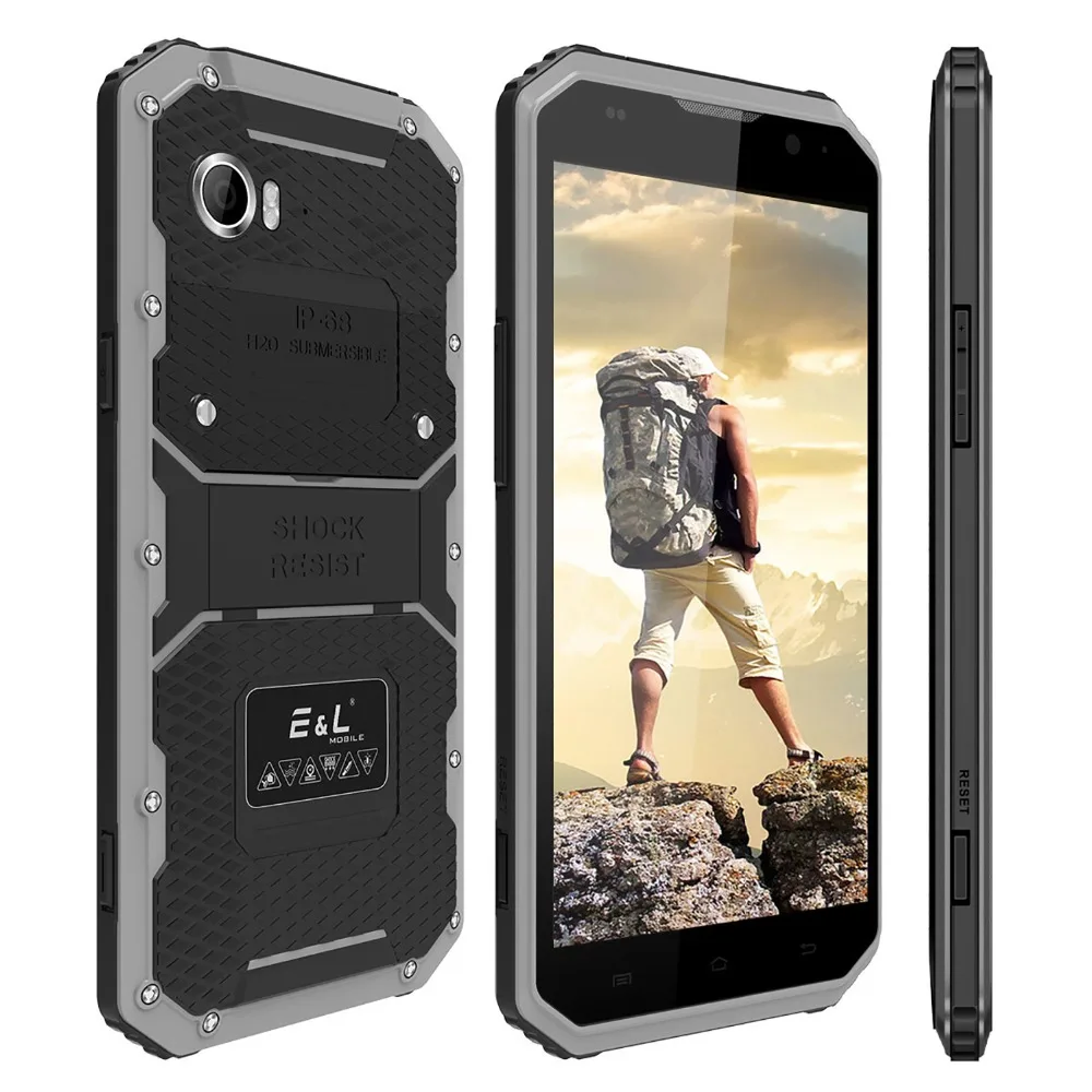 E & L W9 смартфон с 6 дюймовым дисплеем восьмиядерным процессором MTK6753 ОЗУ 2 Гб ПЗУ 16