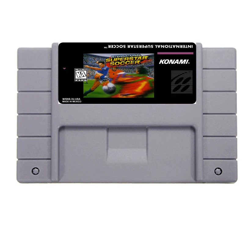 

Hot Selling 16bit 46pin Super Game Card - International Superstars Soccer