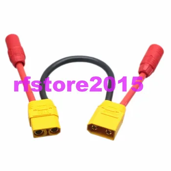 

XT90 M/F Extension wire AS150 Anti Spark Sparkproof 10awg 6" Battery DJI safety