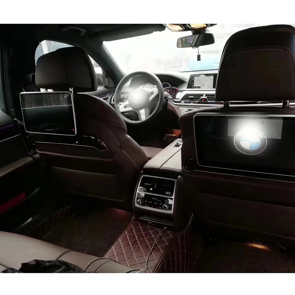 

2PCS 11.6 Inch Screen Auto 12V TV For Car LCD Android 7.1 Headrest Monitor With Rear Seat Entertainment System For BMW F01