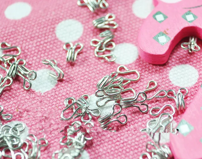 DIY doll clothes accessories buckle hook fastener pants fastener hook