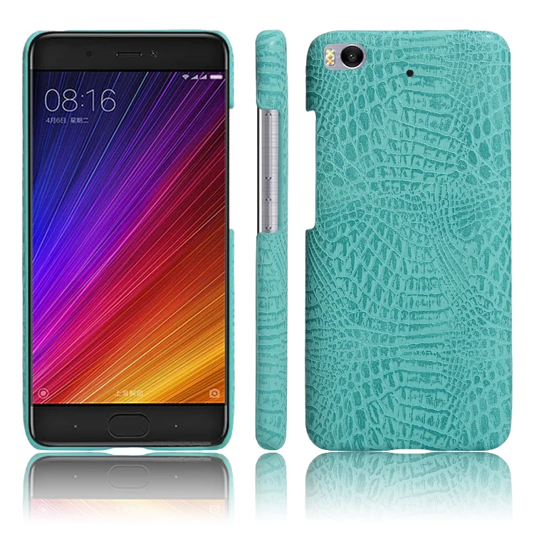 Роскошный чехол из крокодиловой кожи для XiaoMi 5s кожаный с рисунком противоударный