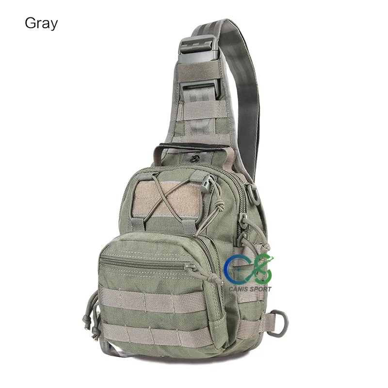 E.T Дракон Открытый 1000D имитация cordura водонепроницаемый рюкзак сумка для охоты Альпинизм gs5-0035 - Цвет: Gray