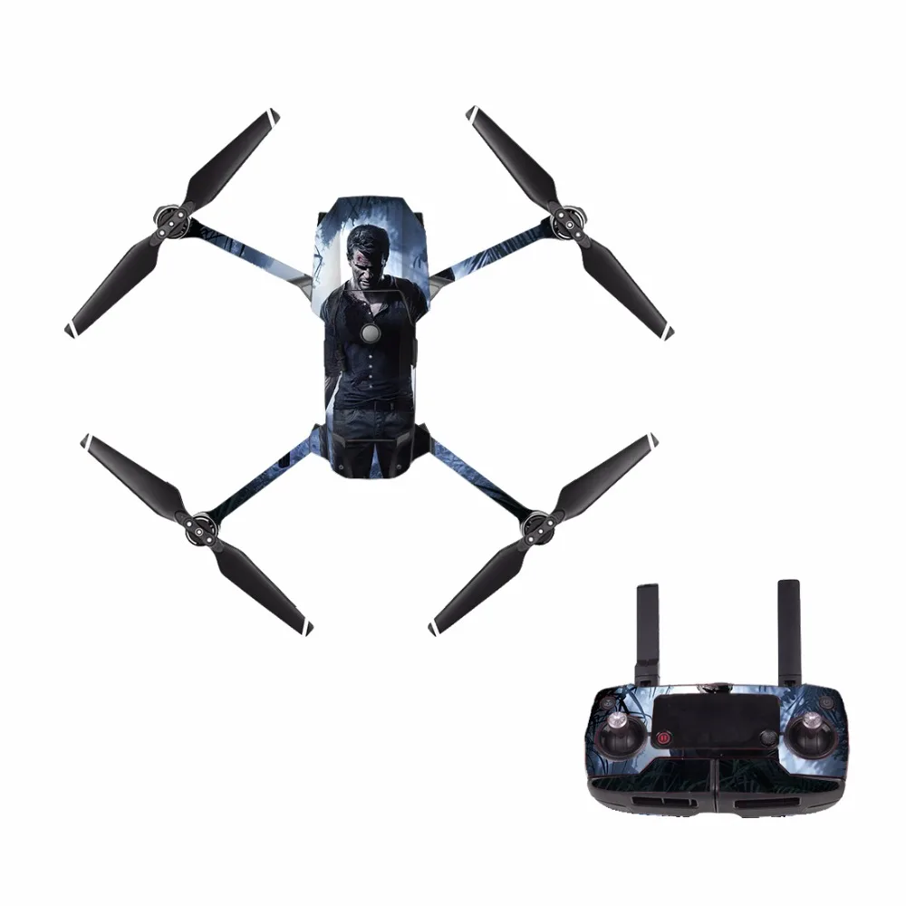 

[M0131] Uncharted for DJI Mavic Pro Decal Skin Sticker Drone Body + Remote Controller + 3 Battery Protection Film Cover