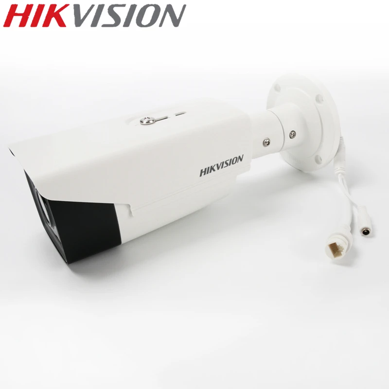 HIKVISION оригинальная 4 Мп IR фиксированная цилиндрическая IP камера DS-2CD2T43G0-I5 H.265 Водонепроницаемая IP67 IR 30 М поддержка Hik-подключение