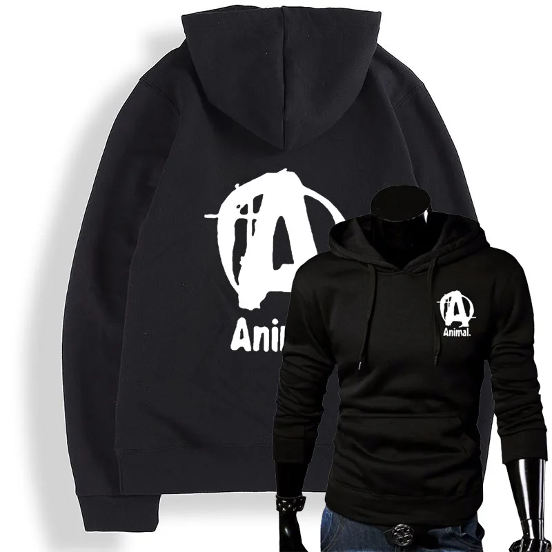 

Men'S multicolor Hoodies 2018 Autumn New Animal Hoodies Fashion Printing Cotton Casual Sweatshirts Men/Women Hoody