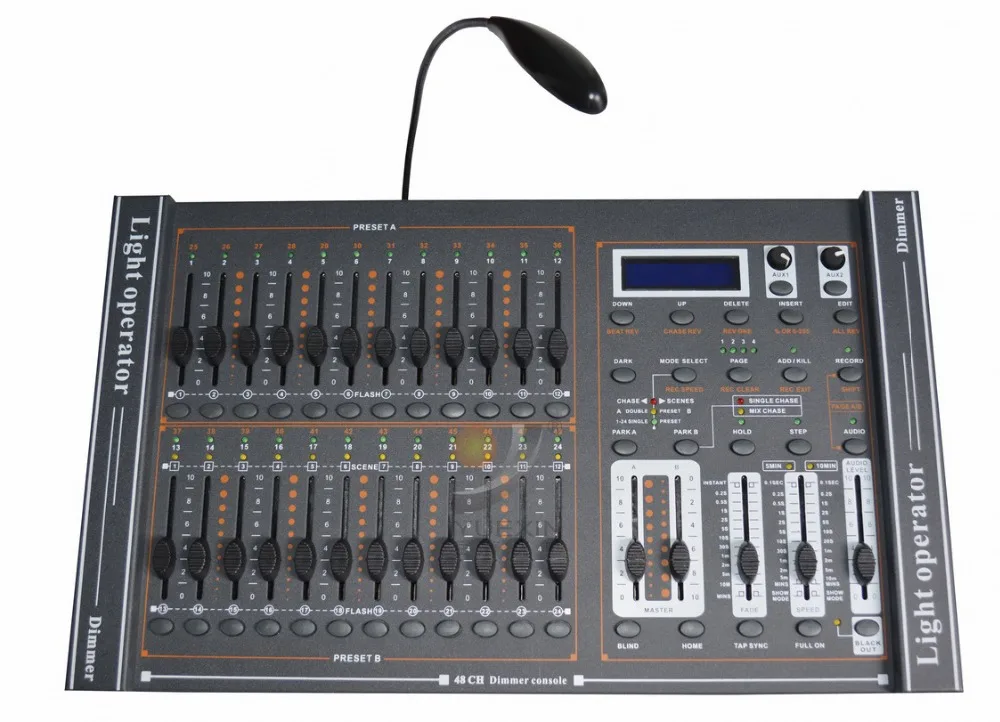 

48CH Dimmer console New 48 channels DMX-512 dimmer console Disco Lights Controlling