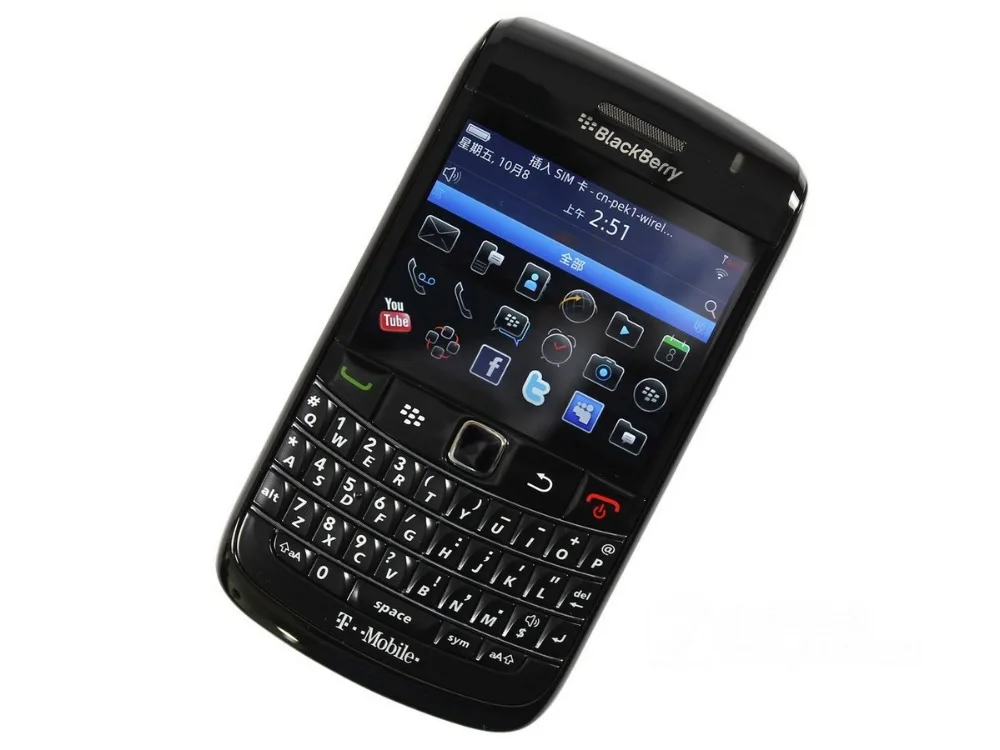 Blackberry 9780 GSM WCDMA 3g 2,44 дюймов 5MP 512 МБ ОЗУ 1500 мАч gps wifi Bluetooth gps разблокированный отремонтированный сотовый телефон