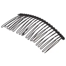 Металлические волосы DIY салон гребень Твист зажим клип 2 шт. для дам