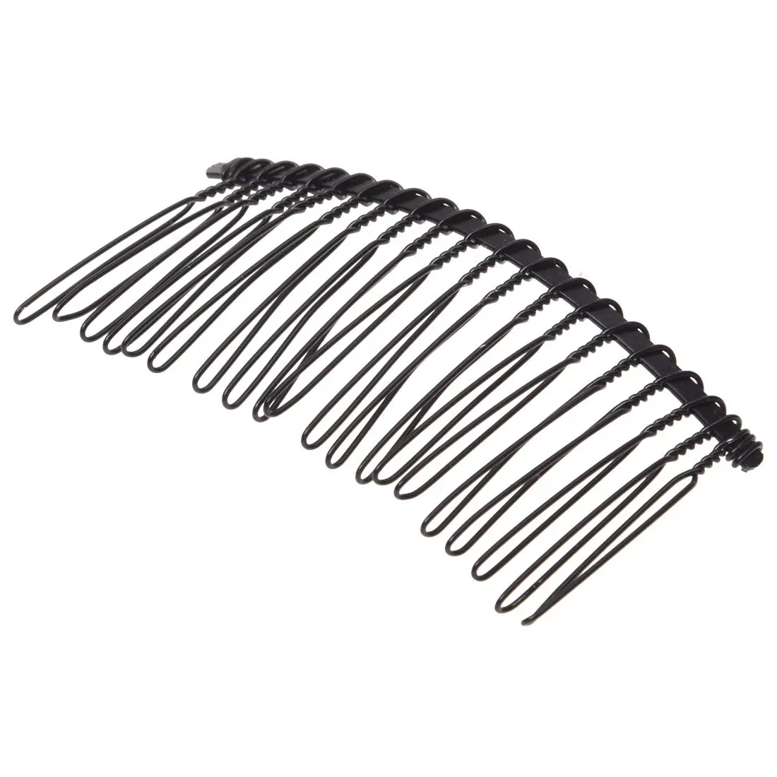 Buy Metal Hair DIY Salon Comb Twist Clamp Clip 2 Pcs