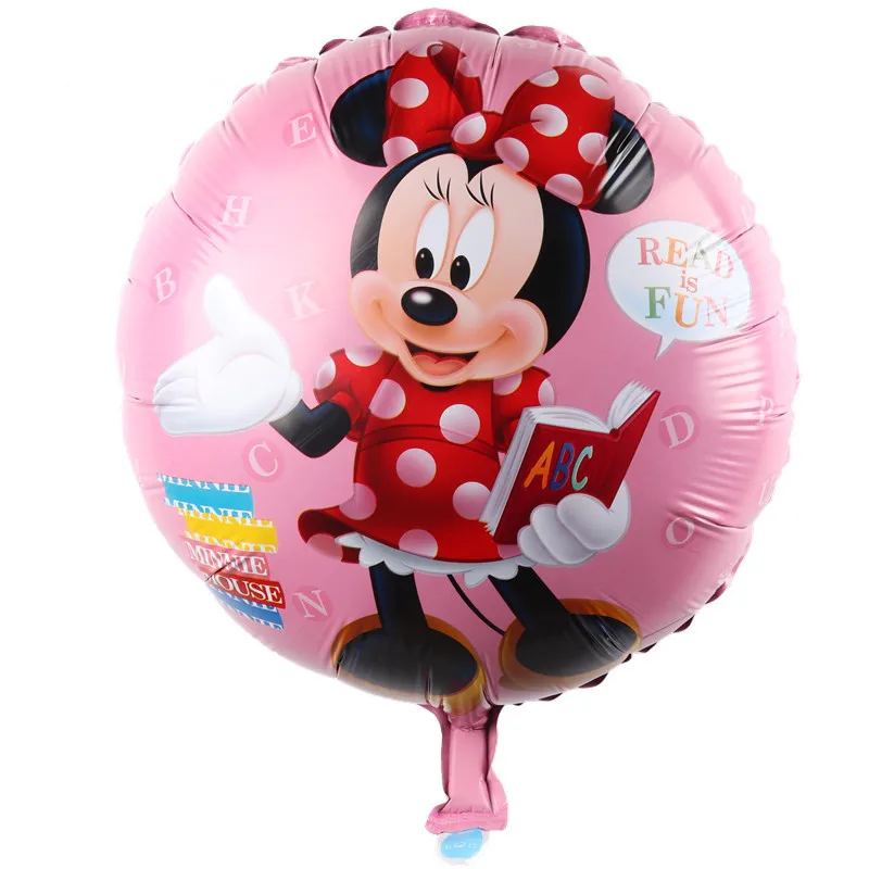 

Minnie balloon red party balloons happy birthday decorations ,for children birthday party balloons minnie balloons