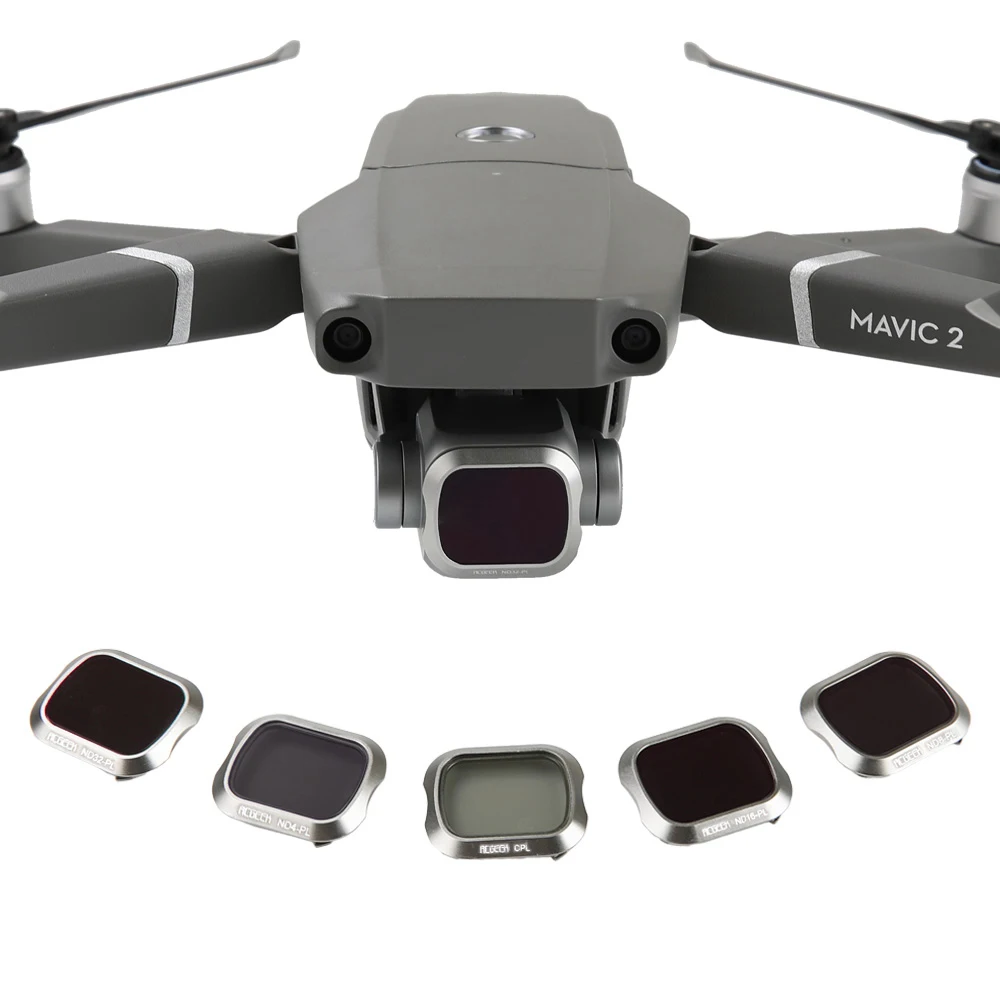 ND4 ND8 ND16 ND32 CPL Набор фильтров для профессиональной камеры DJI Mavic 2 Pro Drone Фильтры
