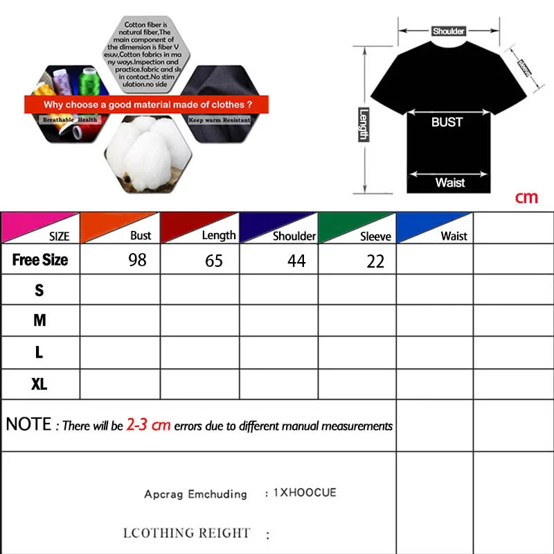 size table-