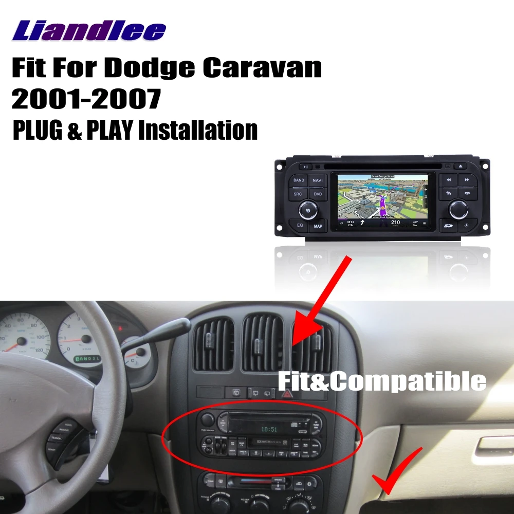 Liandlee для Dodge Caravan 2001~ 2007 Android автомобильный Радио CD dvd-плеер gps Navi навигационные карты камера OBD ТВ экран медиа