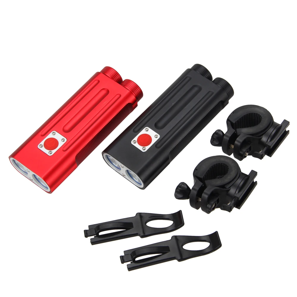 Top Aluminum 2x XM-L T6 LED Light Front Bike Headlight 7 ModesCycling Lamps+2x Rechargeable 3.7v 18650 2400mah Battery+Charger 5 Top Aluminum 2x XM-L T6 LED Light Front Bike Headlight 7 ModesCycling Lamps+2x Rechargeable 3.7v 18650 2400mah Battery+Charger 5