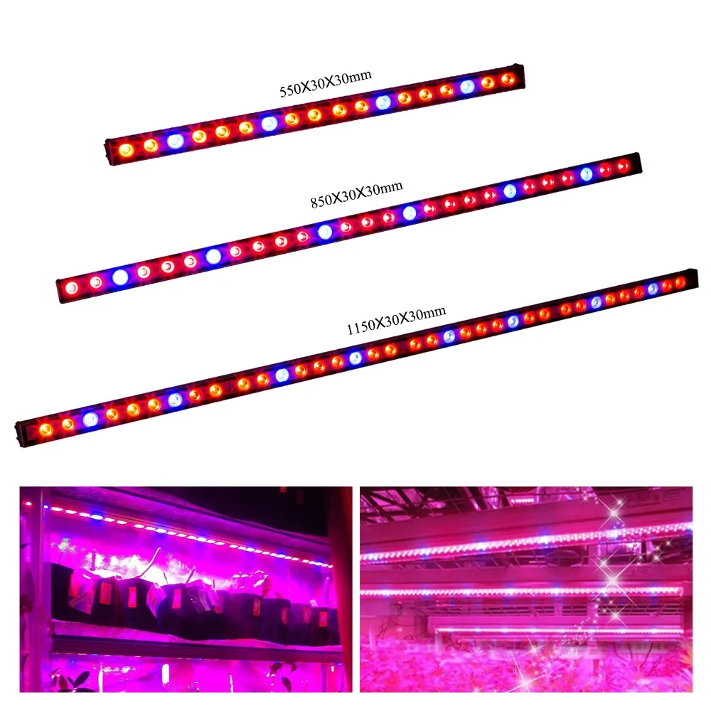 Barra de Luz para Estufa Planta de Crescimento da Flor w à Prova Dwaterproof Água Led Crescer Jardim Interior Comercial Vegetal Luzes 108 uv ir 2 ir led crescer barra de luz para