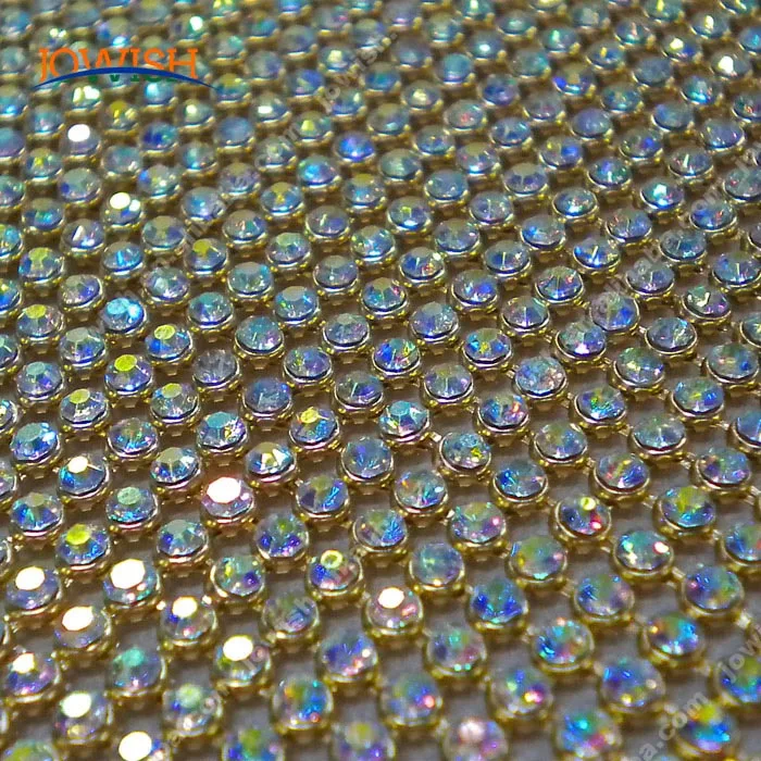 rhinestone mesh trimming (7)