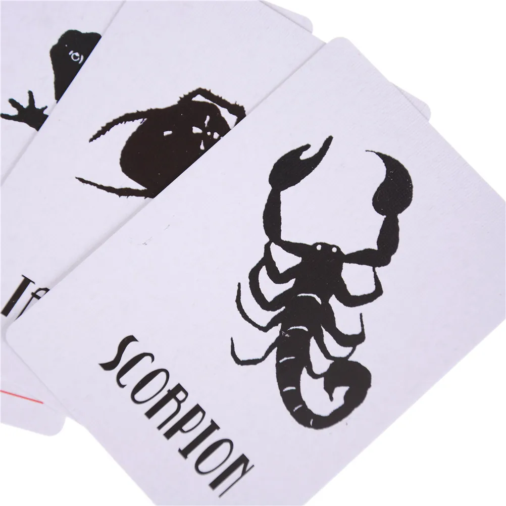 

Children Magic Trick Animal Card Props Toy Set Prediction Close Up Street Magic Danger Card Toys