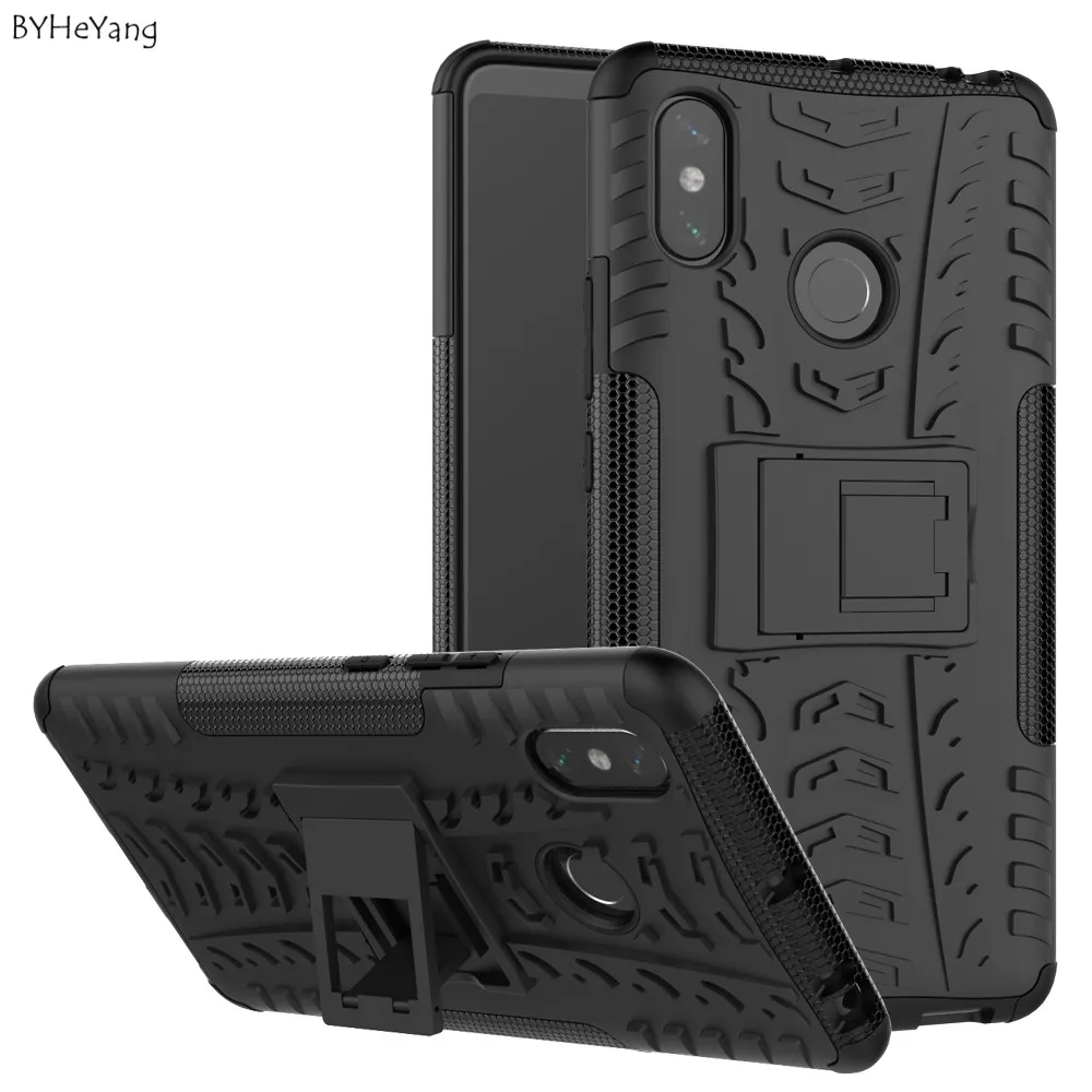 

BYHeYang For xiaomi mi max 3 case Mi Max3 Cover Hybrid Silicone&TPU Armor Hard Phone case Xiaomi Mi Max 3 Max3 Global Version