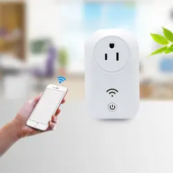 Последние бутик умный дом US Стандартный 10A белый Мощность разъем приложение Беспроводной Дистанционное управление Wi-Fi Outlet Smart Plug для IOS Andriod