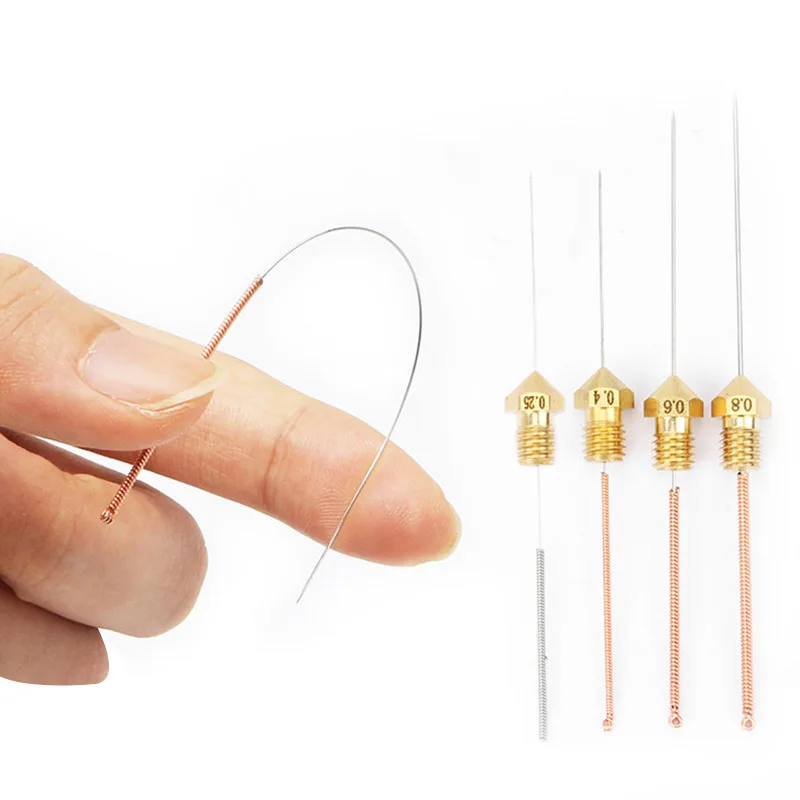 

1 Set Nozzle Cleaning Needle Kit Drill Bit Tweezer Hotend Filament for Ultimaker2 3D Printer HSJ-19