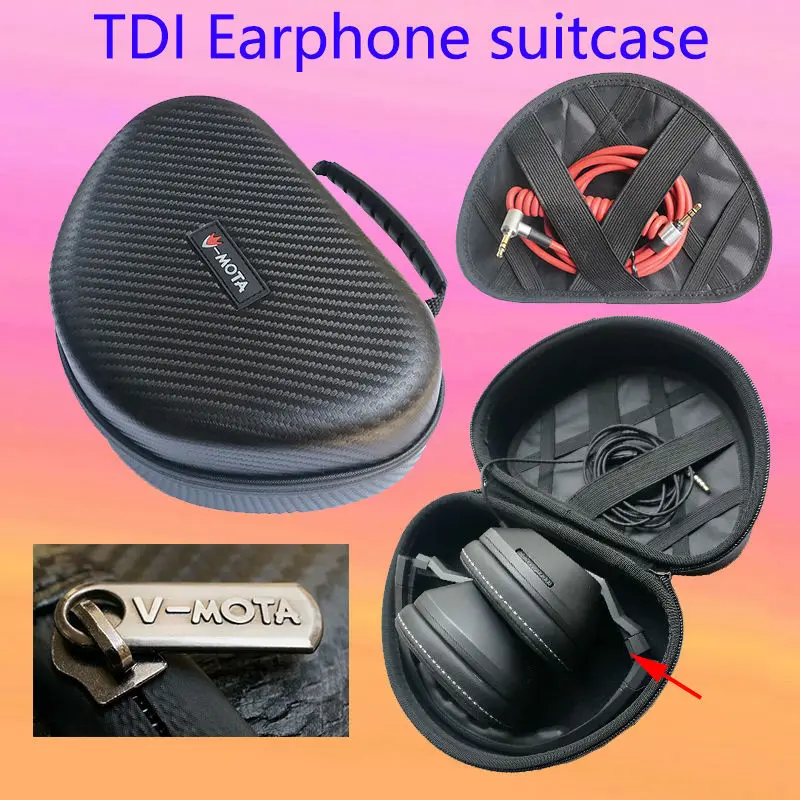 Vmota Headphone boxs for Shullcandy Aviador and Crusher and DENON AH MM400 and Sony MDR 100ABN MDR 100AAP Earphone suitcase