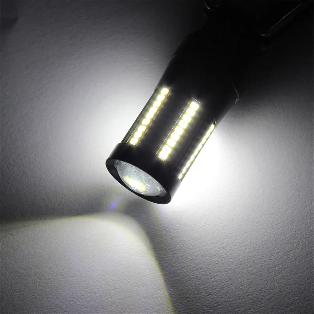 1Pcs Turn Signal Reverse Light Brake Lamp T20 Base 7440/7443 66SMD 6000K Durable and High Quality l0409 | Автомобили и мотоциклы