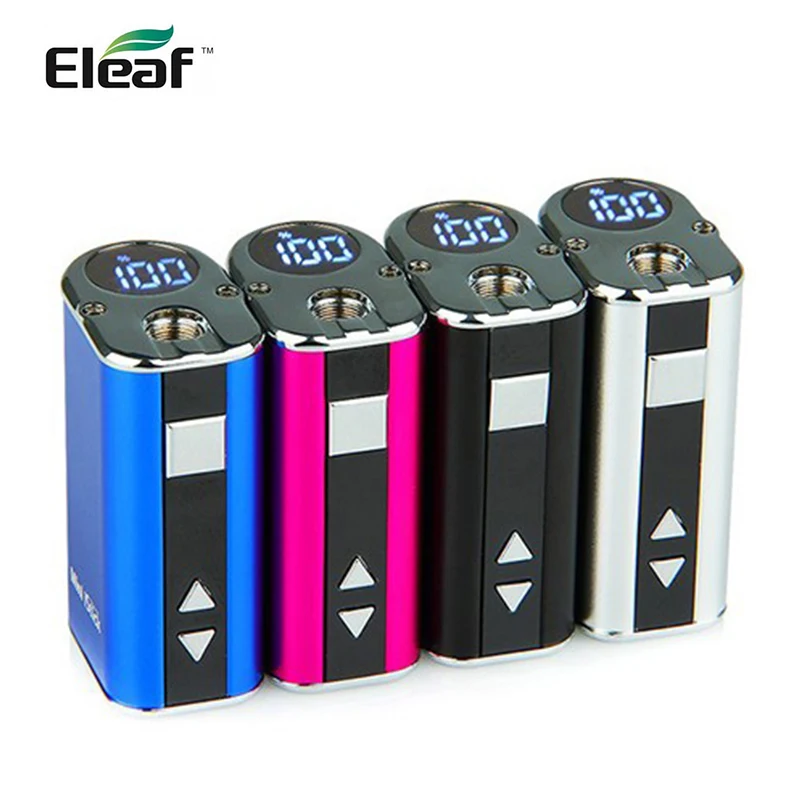 Promotion! Original Eleaf mini iStick Battery Eleaf 10W mini iStick Mod Battery capacity 1050mAh with Top LED Digital Display