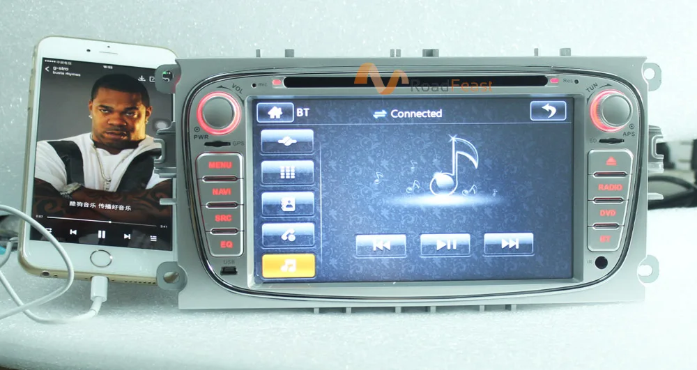 Car DVD for Ford Focus 2008-2011 Silver 9