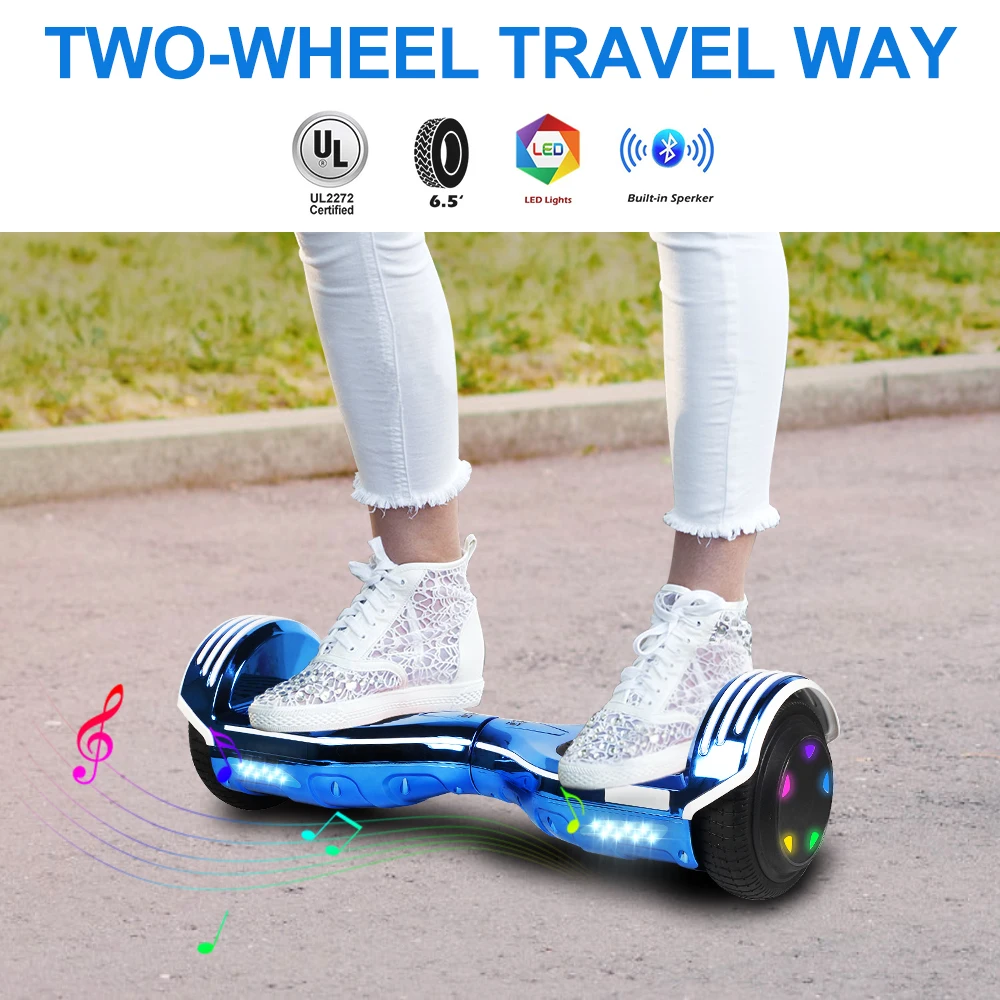 6.5 Inch Hoverboard Electric Scooters Smart Electric Skateboard Self Balance Scooter Bluetooth Speaker LED Hover Board Oxboard