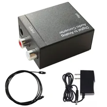 Newest Digital To Analog Audio Converter Digital Optical Coaxial RCA Toslink Signal to Analog Audio Converter Adapter For DVD TV Newest Digital To Analog Audio Converter Digital Optical Coaxial RCA Toslink Signal to Analog Audio Converter Adapter For DVD TV