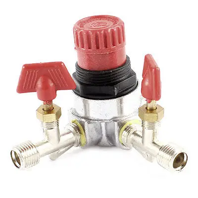 

Air Compressor 13mm Male Thread Dual Way Pressure Regulator Valve Switch