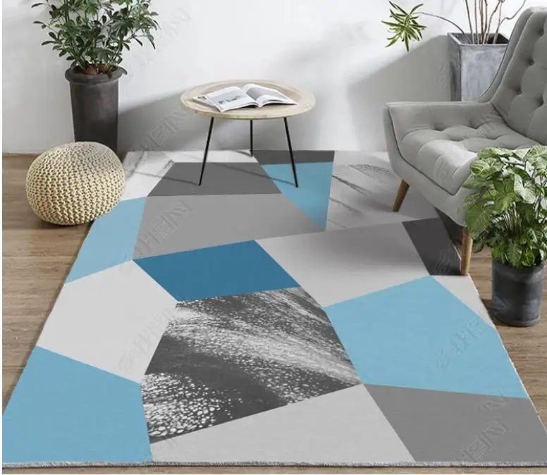 

3d floor painting wallpaper Modern minimalistic geometric pattern abstract texture texture bedroom living room