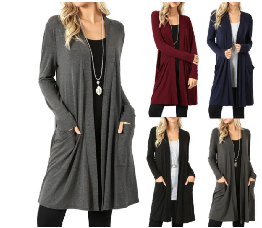 

Women coat thin Simple style daily life long