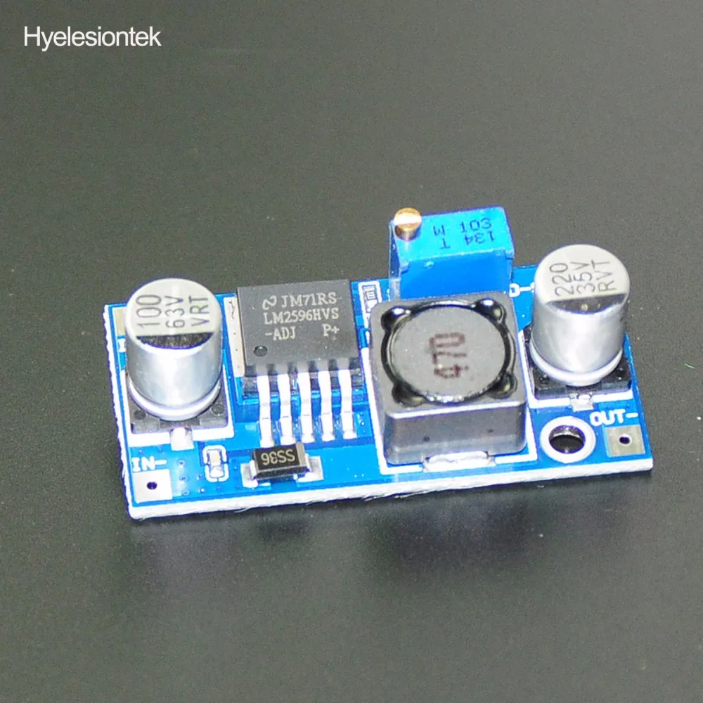 

DC DC Buck Converter KIT Adjustable Power Supply DC-DC Step Down Adapter 3A LM2596HVS LM2596HV Step Down Power 4.5-55V To 3-40V