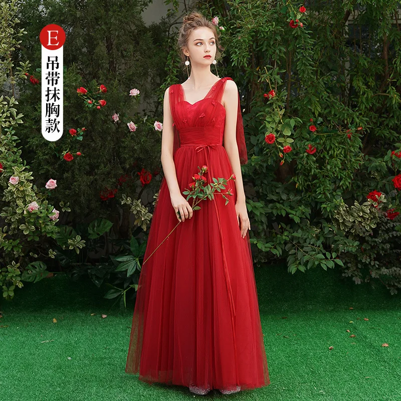 Beauty-Emily красные длинные кружевные платья подружек невесты размера плюс для женщин ТРАПЕЦИЕВИДНОЕ ПЛАТЬЕ С Коротким Рукавом Vestido da dama de honra